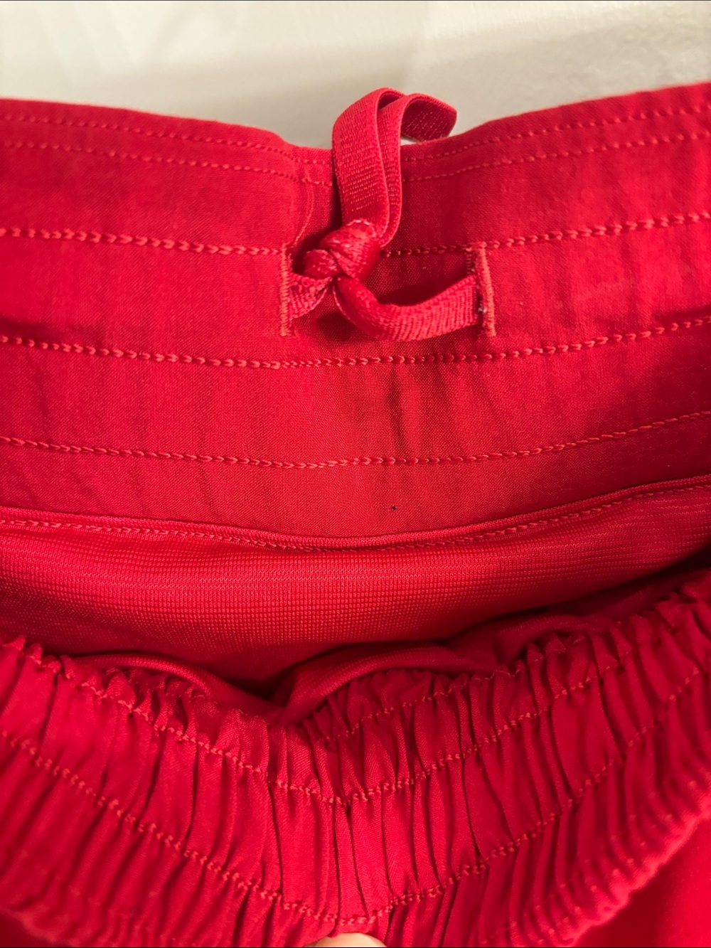 Lululemon Hotty Hot short High waisted 4 inch inseam Red Athletic Shorts - Picture 4 of 5